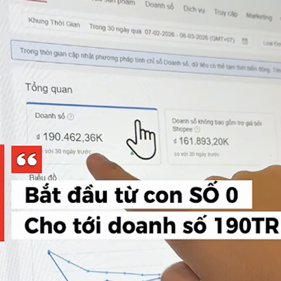 🔥 Lần đầu chạm mốc 190 triệu doanh số