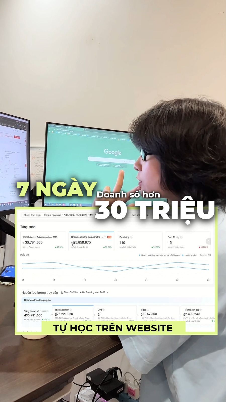 🔥 Từ không ra đơn sau 7 ngày đạt doanh thu hơn 30 triệu